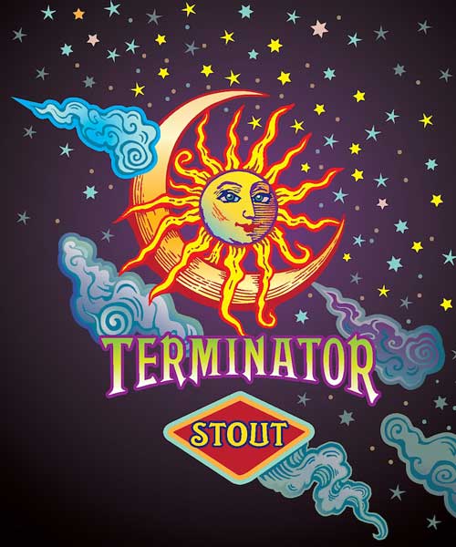 Terminator Stout in cans