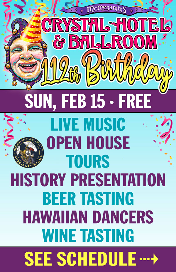 Crystal Ballroom Birthday