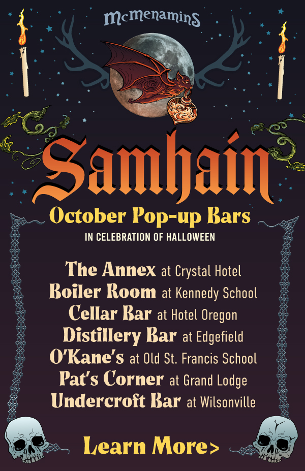 Samhain Halloween Pop Up Bar