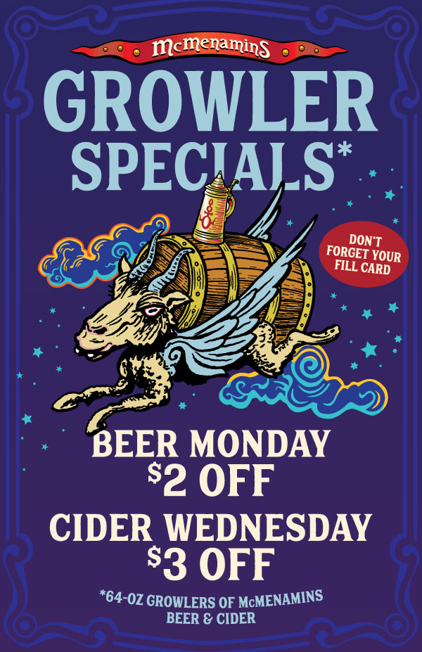 Growler Specials