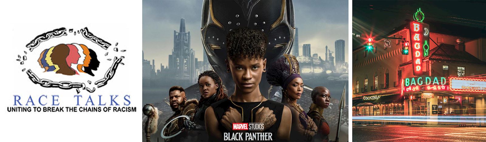 <h3>Special Showing Of Black Panther: Wakanda Forever In Partnership With Race Talks</h3>