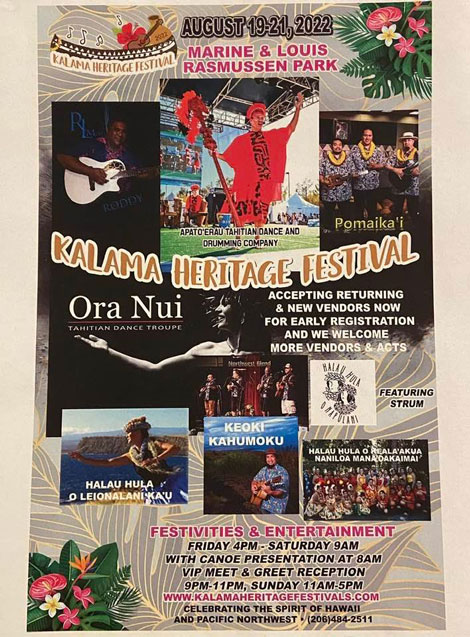 kalama heritage festival poster
