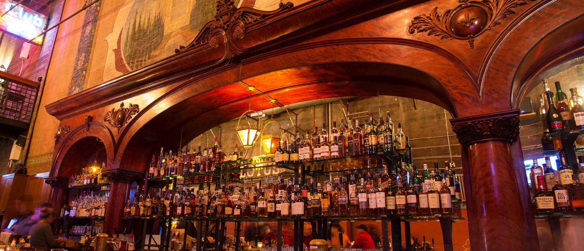 Bagdad Theater & Pub Back Stage Bar McMenamins