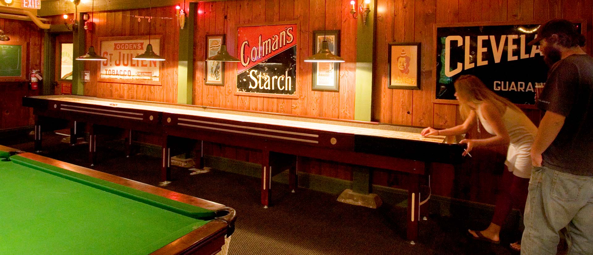 Edgefield Lucky Staehly's Pool Hall McMenamins